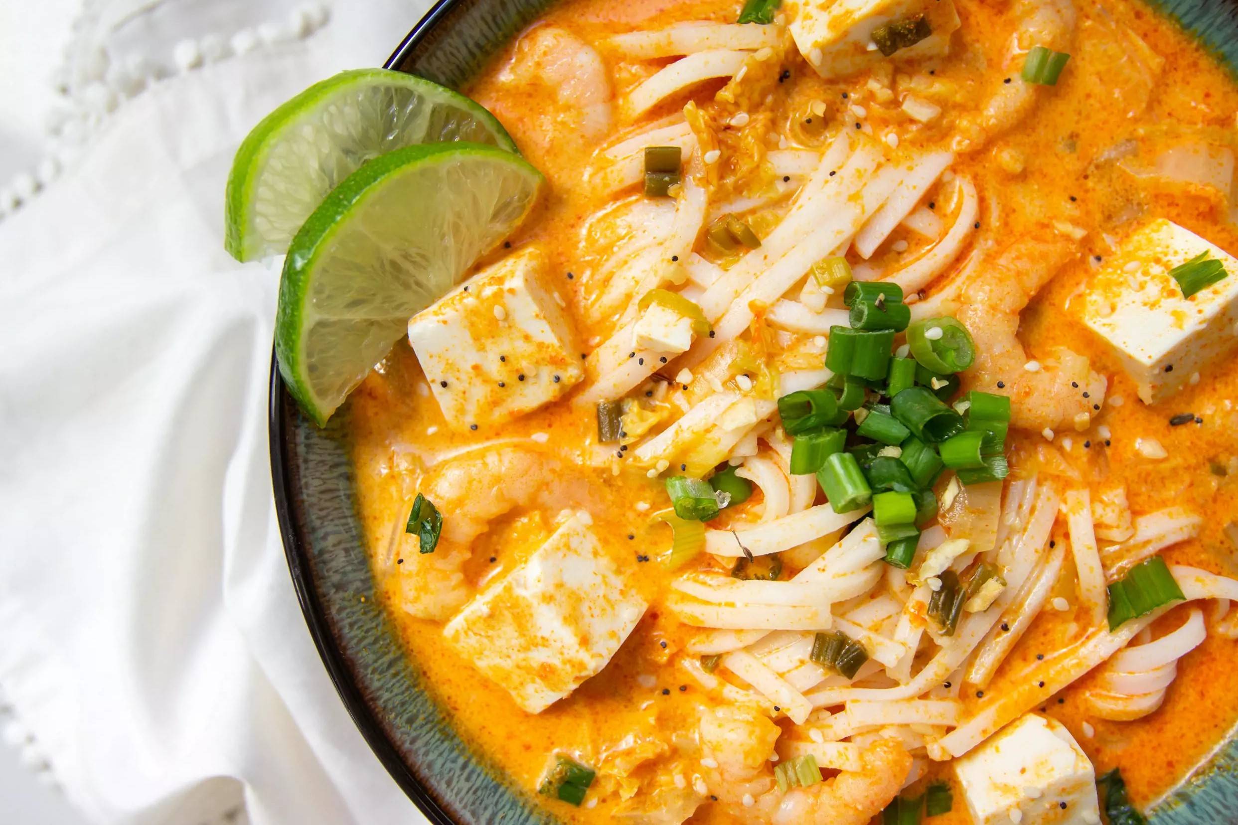 Nouilles curry / coco