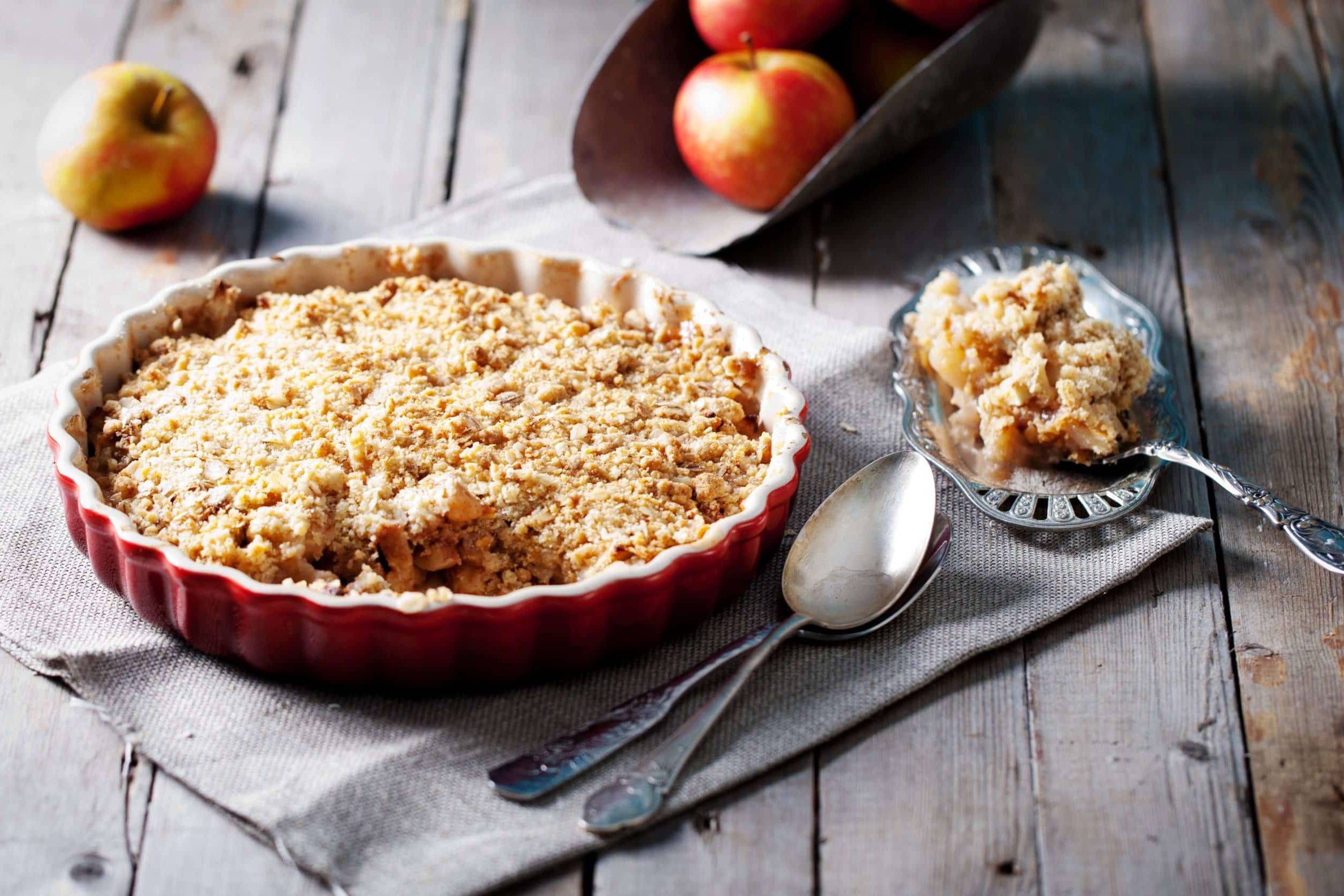 Crumble aux pommes
